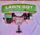 Vintage Lawn Boy Brick Top Mower Motor For 19". Fixed Price $208.00.