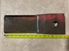 QTY3 AR400 Top Cat Agt HDRC72 Skidsteer 1/2" Brush Hog Cutter Replacement Blades. Fixed Price $374.95.