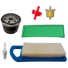 Air Oil Filter Tune Up Kit For Briggs & Stratton Fit Craftsman LT1000 15-18.5 Hp. Fixed Price $26.20.