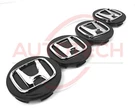 Black Honda Set Of 4 Wheel Center Caps 69MM. Fixed Price $17.99.