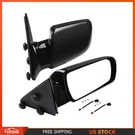 Pair Manual Fold For 1988-1998 Gmc Chevy Pickup Truck Black Side View Mirrors. Fixed Price $48.79.