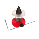 Magnetic Wall Mount Lawn Mower Blade Balancer Red 42047 339075B Precision Impro. Fixed Price $47.37.