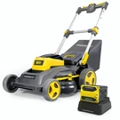 Powersmart Cordless 26 Inch Self-propelled Lawn Mower 80V 6AH Battery & Charger. Fixed Price $615.37.