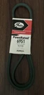Gates Powerated 6951 Fhp Accessory Drive Belt. Fixed Price $19.95.