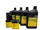 John Deere Original Equipment Double Oil Change Kit - (4) TY22029 + (2) AM107423. Fixed Price $59.79.