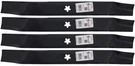 Rotary 6189 Mower Blades For Ayp Craftsman Husqvarna Poulan 138498 42" Deck. Fixed Price $50.00.
