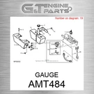 AMT484 Gauge Fits John Deere (surplus Open Box). Fixed Price $223.76.