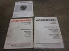 Jacobsen 1862G 1962D Greens King Parts Operators Manual. Fixed Price $26.00.