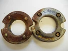 Farmall Cub, Ihc Lo-boy Front Wheel Weights With Bolts, 351371-R1 Genuine Oe. Fixed Price $195.00.