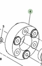 John Deere Original Equipment Spacer - AM117829. Fixed Price $83.75.