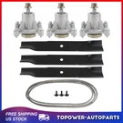 52" Deck Rebuild Kit For Hustler Raptor - 604214 603995 603988 791988. Fixed Price $101.09.
