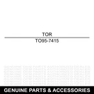 Toro 95-7415 Throttle Cable. Fixed Price $26.95.