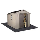 Meitola Outdoor Storage Shed Mat Waterproof And Dustproof 8' X 6', Black. Fixed Price $47.23.