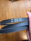 New Genuine Toro Wheel Horse 260 Series 52" Mower Deck Drive Belt 94-2513. Fixed Price $16.00.