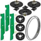 48" Deck Spindle Pulley & Blade Belt For Toro 74412 74413 74417 Z400 Z449 Z450. Fixed Price $253.99.