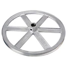Chicago Die Cast 6 In. X 5/8 Zinc Single V-grooved Pulley. Fixed Price $23.46.