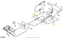 John Deere X475, X485, X495 Hydraulic Cylinder Rubber Hoses AM115453 AM130714. Fixed Price $31.59.
