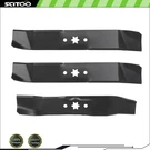 3 Mulching Blade Set For 46" Deck Mtd Cub Cadet LT1045 LT1046 I1046 Riding Mower. Fixed Price $24.39.