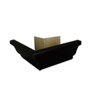 Amerimax Black Aluminum Outside Miter 8.88X8.88X3.75. Fixed Price $39.10.