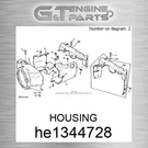 HE134-4728 Housing Fits John Deere (surplus Open Box). Fixed Price $337.25.