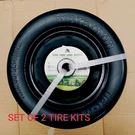 Marastar 00232 Universal Fit Flat Free 9X3.5-4 Zero Turn Lawnmower Tire 2PACK. Fixed Price $49.99.