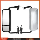 For 2004-2017 Volvo Vnl Door Mirror Chrome Driver Passenger Side Power Heated. Fixed Price $272.99.