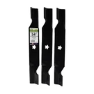 Maxpower 561747B 3 Blade Set For Many 54 In. Cut Craftsman, Husqvarna, Poulan.... Fixed Price $77.08.