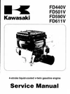 Kawasaki Engine Service Repair Manual FD440V FD501V FD590V FD611V. Fixed Price $24.71.