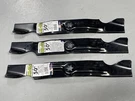 New Maxpower 561545B 3-BLADE Set 50 In. Cut Mtd, Cub Cadet, Troy-bilt Mower. Fixed Price $44.99.
