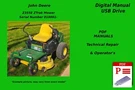 John Deere Z355E Ztrak Mower Technical Repair & Operator's Manual Usb. Fixed Price $24.99.