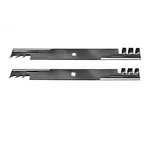 Toothed Mulching Mower Blades (2-PACK) Fits Husqvarna Z246 532405380 596-370(2). Fixed Price $43.75.