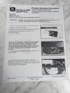John Deere Installation Instruction Manual Front Pto Kit BM17330 M132658 425 445. Fixed Price $17.02.