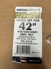 Maxpower Blade Commercial Mulching Set For 42" Cut Mtd Cub Cadet T.... Fixed Price $40.00.