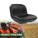 Tractor Seat Black #532439822 For Husqvarna RZ4621 RZ4219 RZ3016 RZ5426 RZ4623. Fixed Price $127.26.