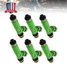 Set (6) Fuel Injectors Fit For Mitsubishi Pajero Sport 6G72 3.0L V6 195500-3170. Fixed Price $35.66.