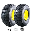 15X6.00-6 Lawn Mower Tires And Wheel Assembly, 6.00-6-TUBELESS. Fixed Price $100.99.