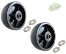 (2) Deck Wheels 5X2, Fits John Deere F735, F910, F911, F912, F915 Mower Series. Fixed Price $34.95.