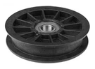 Rotary 12298 784827 For Hustler Flat Idler Pulley 11/16" X 4-5/8". Fixed Price $14.93.