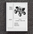 Tractor Operator & Service Parts Manual Sears 917.25740 ST16 Garden - 1972. Fixed Price $22.97.