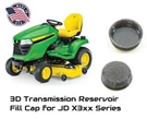 3D Transmission Fluid Reservoir Fill Cap For John Deere X300 X330 X350 X380 X390. Fixed Price $8.95.