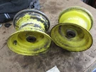 1991 John Deere F911 Original Steer Tire Rim With Bearings X 5.5, AM102887. Fixed Price $110.00.