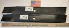 Rotary Mower Blades, #15-12380, John Deere #M154061, 21"LENGTH, Set Of 2.. Fixed Price $30.00.