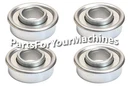 (4) Wheel Bearings, 1-1/8"X1/2", Mtd 941-0484, 7410262, 7410484, Oregon 45-112. Fixed Price $12.90.