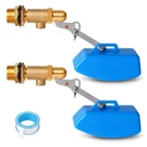 2 Pack Brass Float Valve 3/4 Inch, Livestock Water Tank Switch Br.... Fixed Price $29.39.