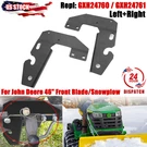 For John Deere 46" Front Blade / Snowplow Mounting Brackets GXH24760 GXH24761. Fixed Price $59.99.