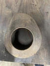 Antique Vintage Briggs Montgomery Ward Gas Engine Model E2 Flywheel Shroud Cover. Fixed Price $25.00.