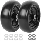 (2-PACK) 9X3.50-4 Flat Free Lawn Mower Tire & Wheel 3.5" Hub 3/4" Bushings. Fixed Price $55.46.