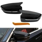 Auceramic Glossy Black Mirror Caps Rearview Side Covers Fit For .... Fixed Price $65.00.