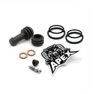 Kawasaki KX100 Fjf 2018 Front Brake Caliper Seal Service Kit Rebuild Overhaul. Fixed Price $25.53.
