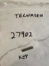 Tecumseh Flywheel Key 27902. Fixed Price $8.99.